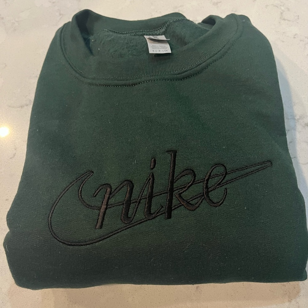 Embroidered Vintage Nike Crewneck